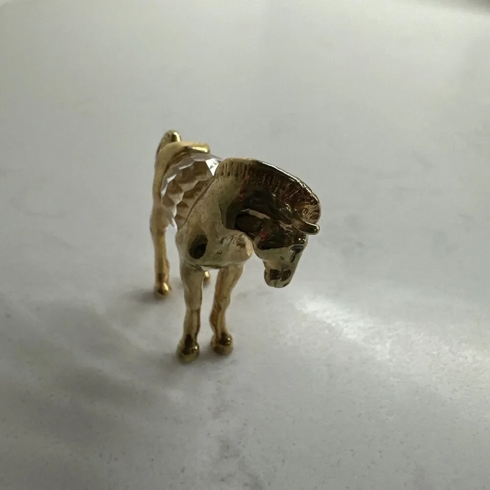 Lencia Austria Star Collection Miniature Crystal Figurine Stocking Stuffer Gift